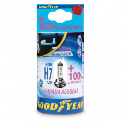 Lampada Alogena H7 12V 55W + 100% Luminosità