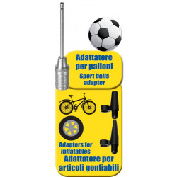 Compressore portatile da auto con manometro "STRONG" 17 ATM.