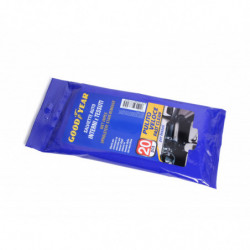 20 Salviette auto interni e tessuti GULF