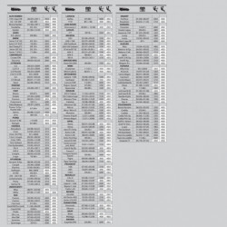 spazzola flat tergi c/grafite 450MM