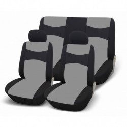 Set coprisedili universali GOODYEAR - SPEED UP 2 - 6 pezzi Grigio