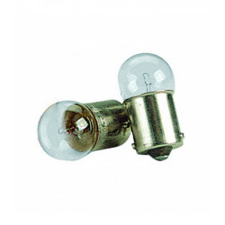 Lampade sferiche 24V 5W 10Pz.