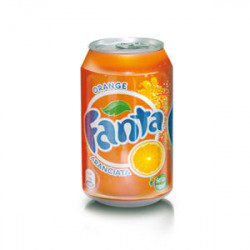 Aranciata Fanta - 24 lattine 