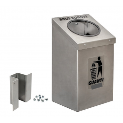 Cestino porta guanti usati