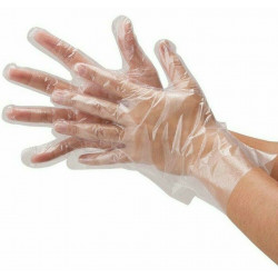 100 guanti monouso polietilene
